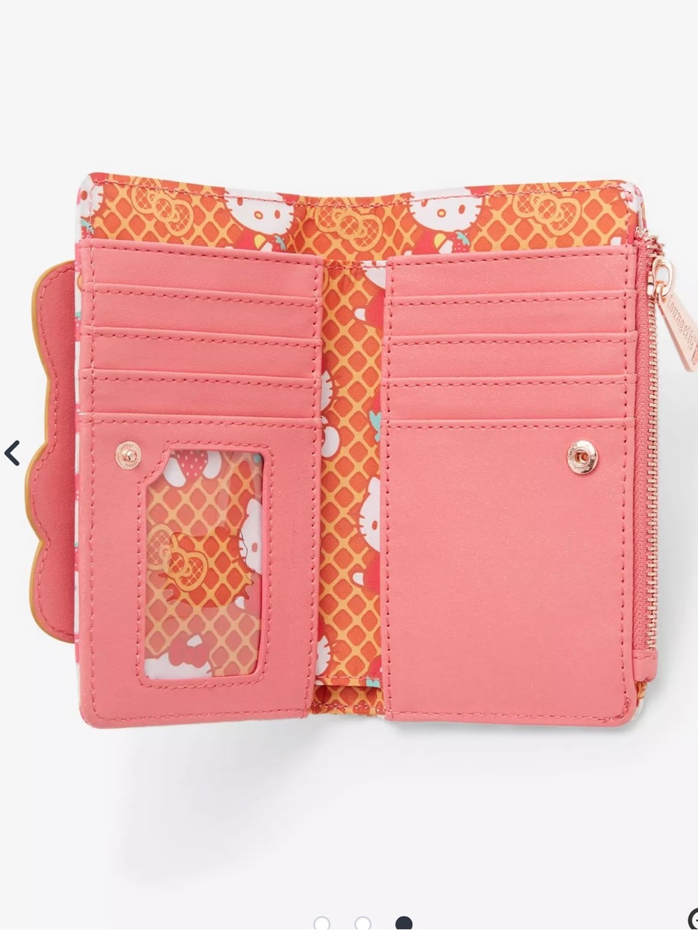 Loungefly - Hello Kitty Breakfast Waffle Flap Wallet - Picture 3 of 5